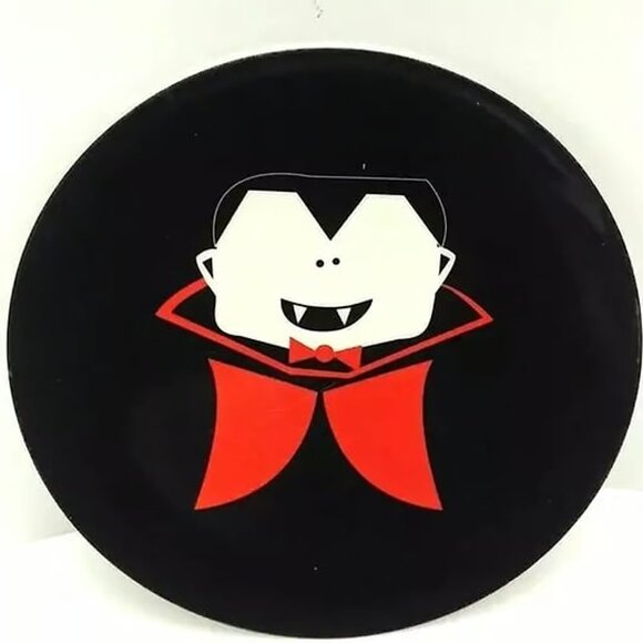 Holiday Home Halloween Set of Two Halloween Dracula 8” and 9'' Plates - Picture 7 of 7